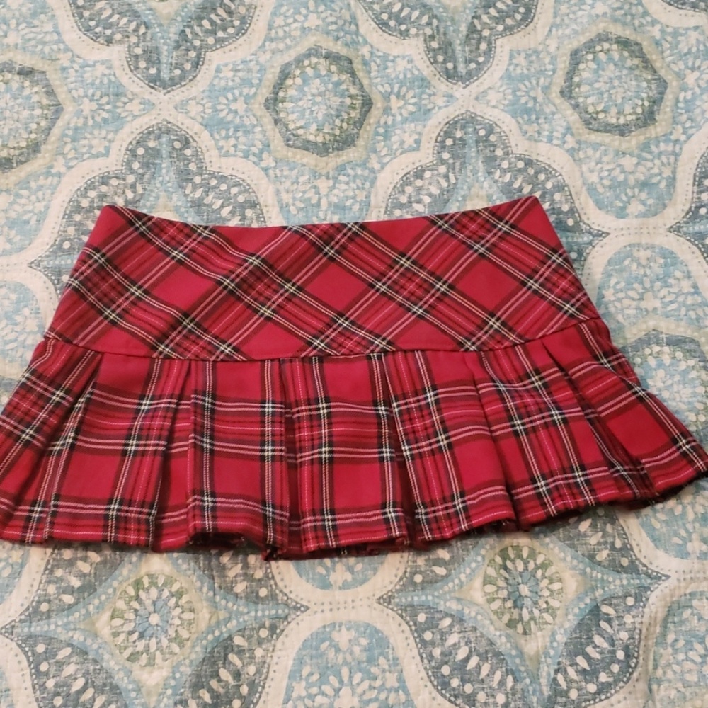 Plaid skirt